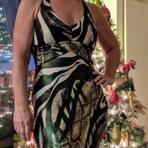 Brand new Cache floor length dress